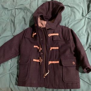 Navy gap kids peacoat 2 years old NWT jacket